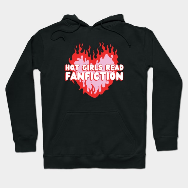 hot girls read fanfiction Hoodie by rachem